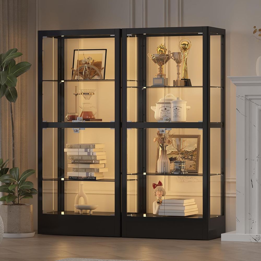4-Sided Lockable Glass Display – Collectible Collection recenzja i cena