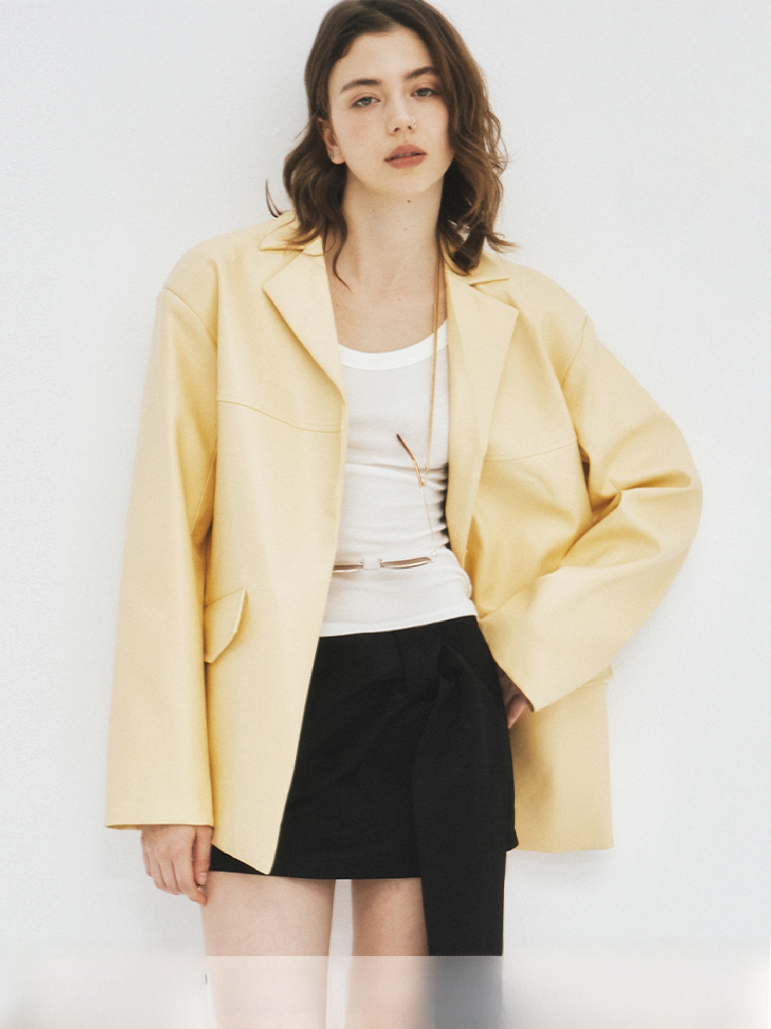 Elegant Vintage Style Yellow L – Vintage Collectible Clothing recenzja i cena