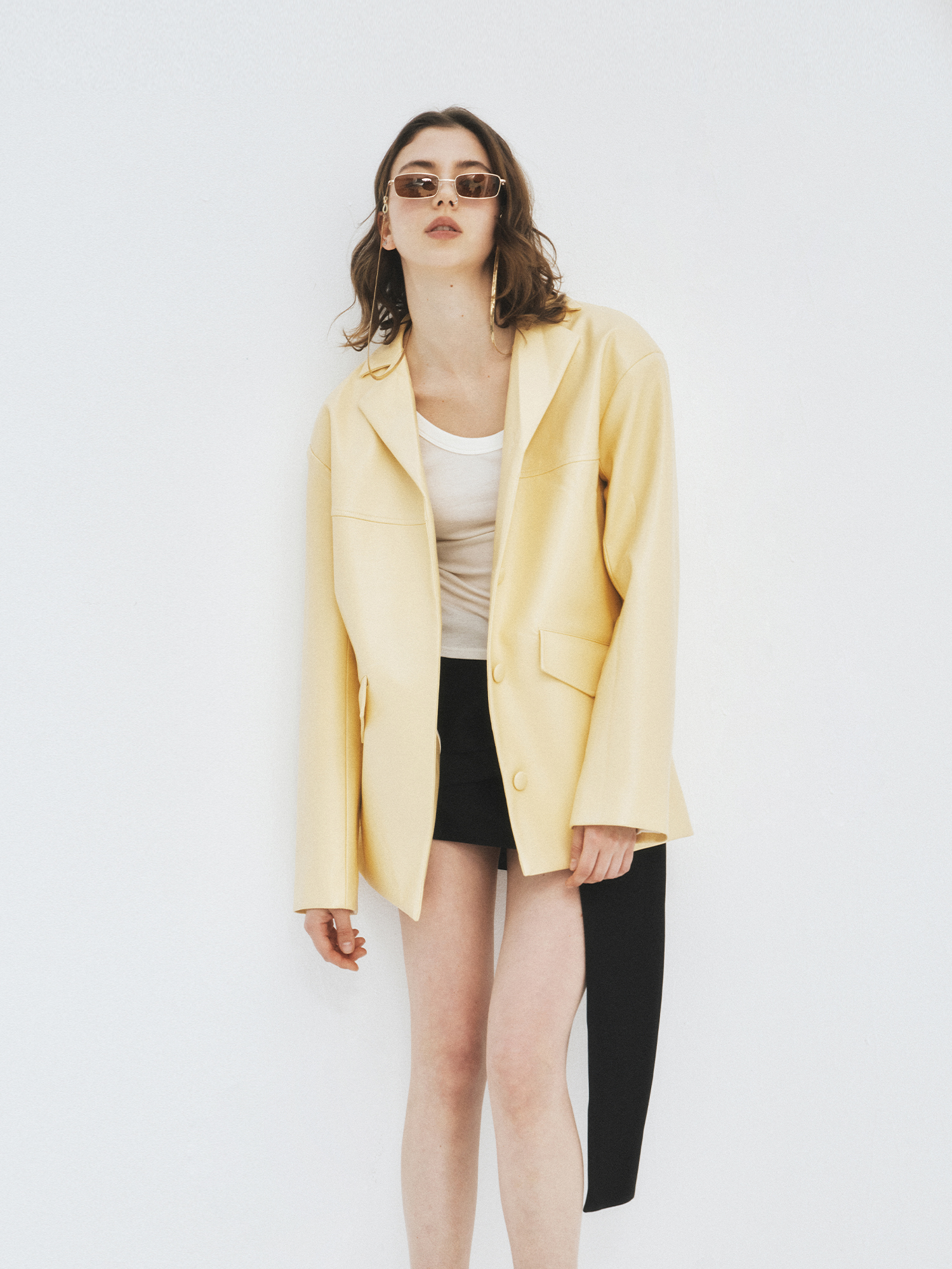 Elegant Vintage Style Yellow L – Vintage Collectible Clothing recenzja i cena