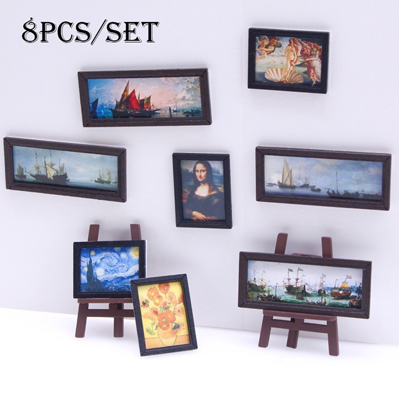 8Pcs/Set 1:12 Dollhouse Miniat – Vintage Toy Collector recenzja i cena