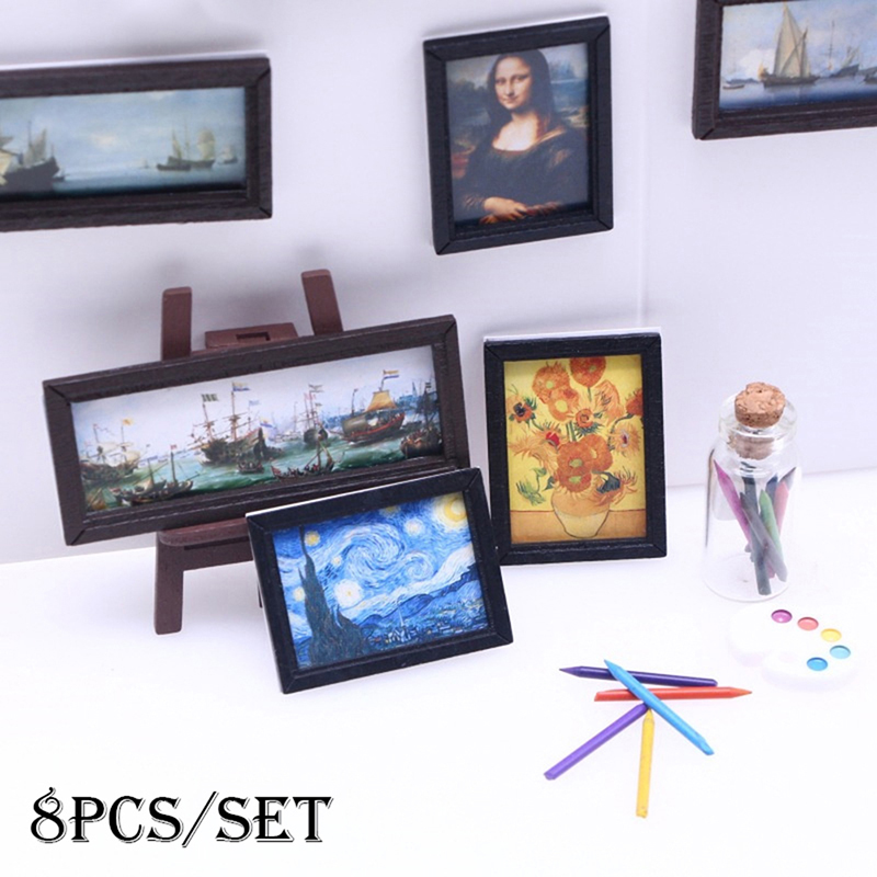 8Pcs/Set 1:12 Dollhouse Miniat – Vintage Toy Collector recenzja i cena