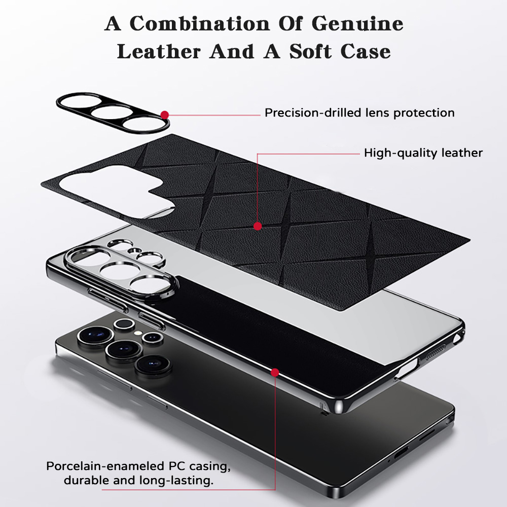 Leather Plating For Samsung S2 – Camera Leather Case recenzja i cena