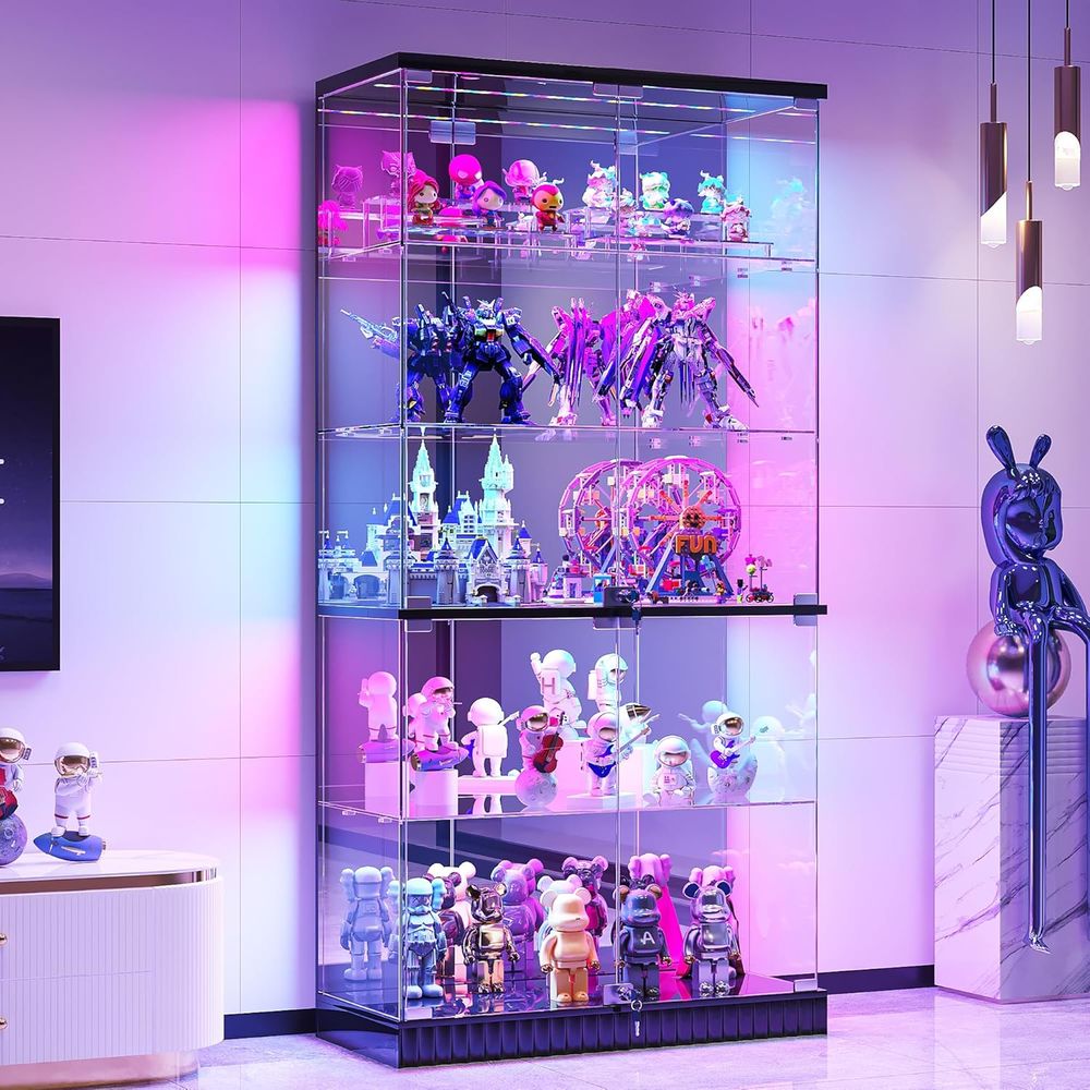 LED-Illuminated 5-Tier Lockabl – Collectible Collection recenzja i cena