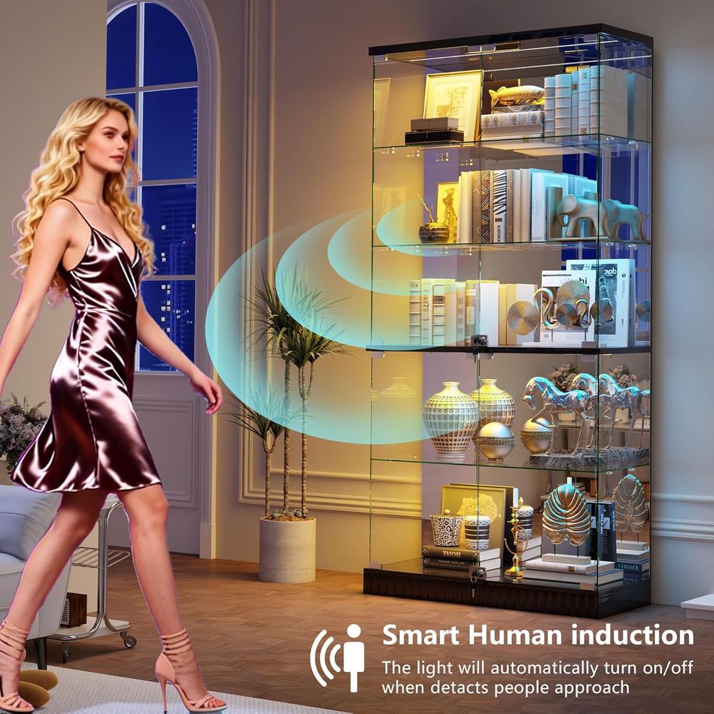 LED-Illuminated 5-Tier Lockabl – Collectible Collection recenzja i cena