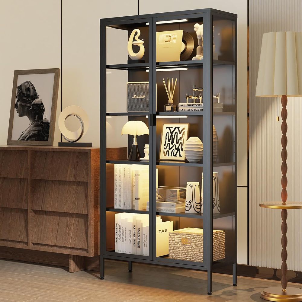 71-Inch Tall Glass Display Cab – Collectible Collection recenzja i cena